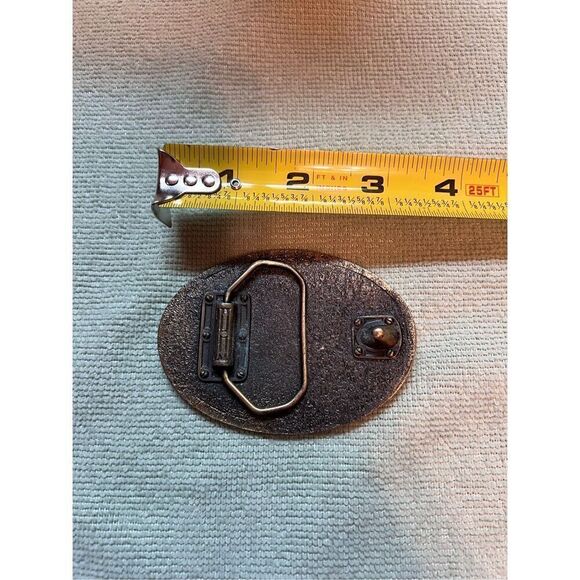 Vintage Gold Kist Horse Feed Belt Buckle - Picture 2 of 3